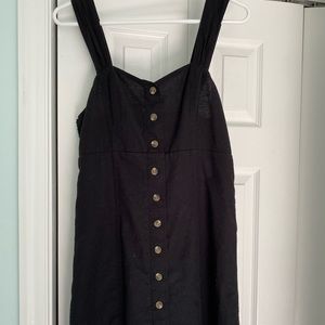 AE Black Button Down Dress